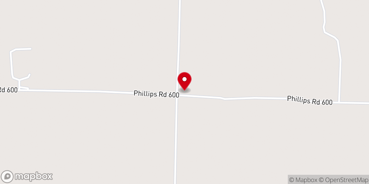 Map showing location of Old Mount Everett Church