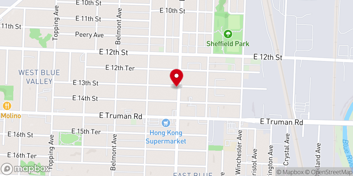 Map showing location of Word and Deliverance Evangelistic Ministry