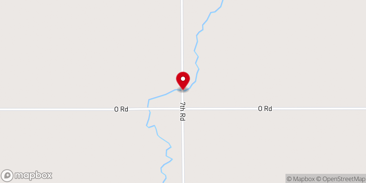Map showing location of Zion United Methodist Church