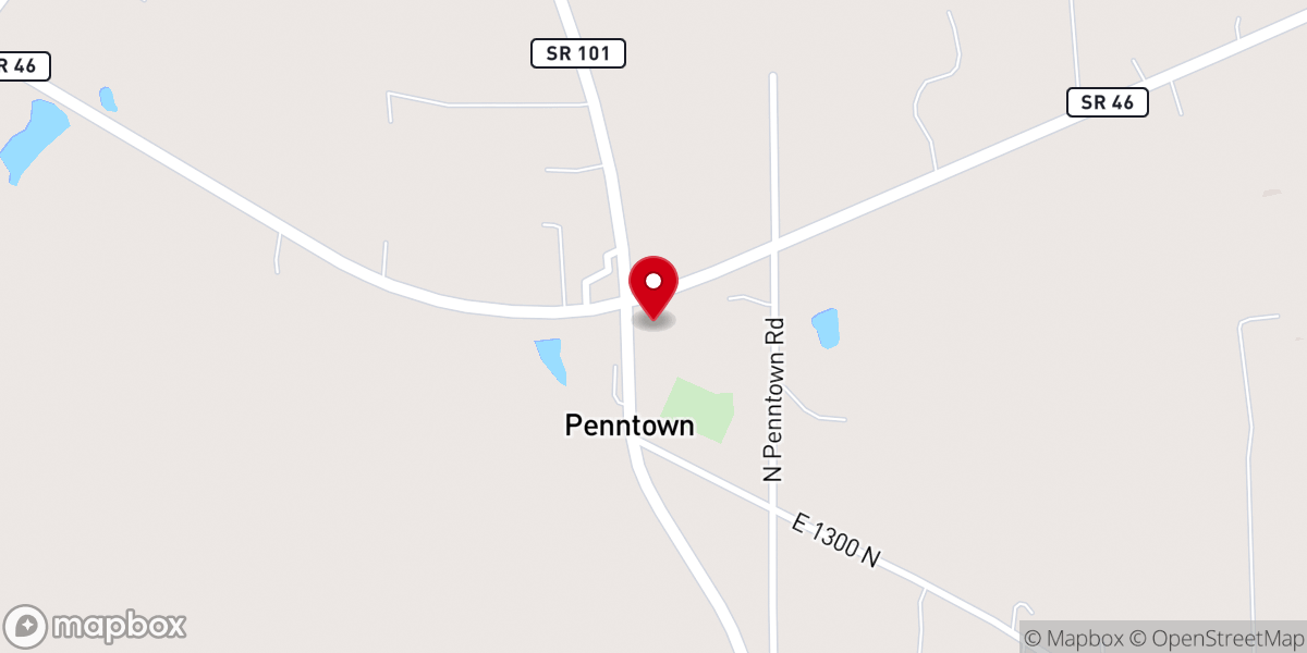 Map showing location of New Testament Baptist