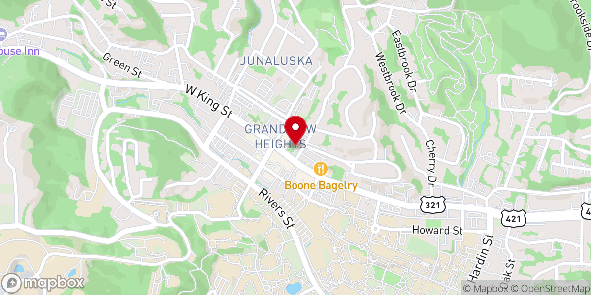 Map showing location of Jones House Cultural Center