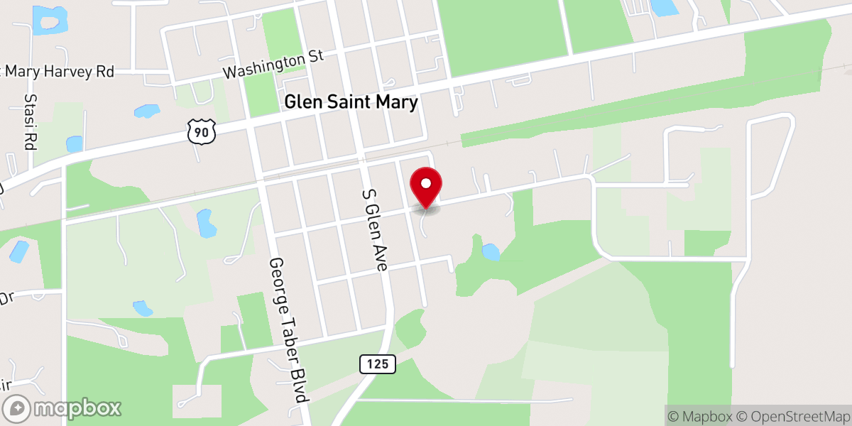 Map showing location of Congregational Holiness Church Camp-Ground