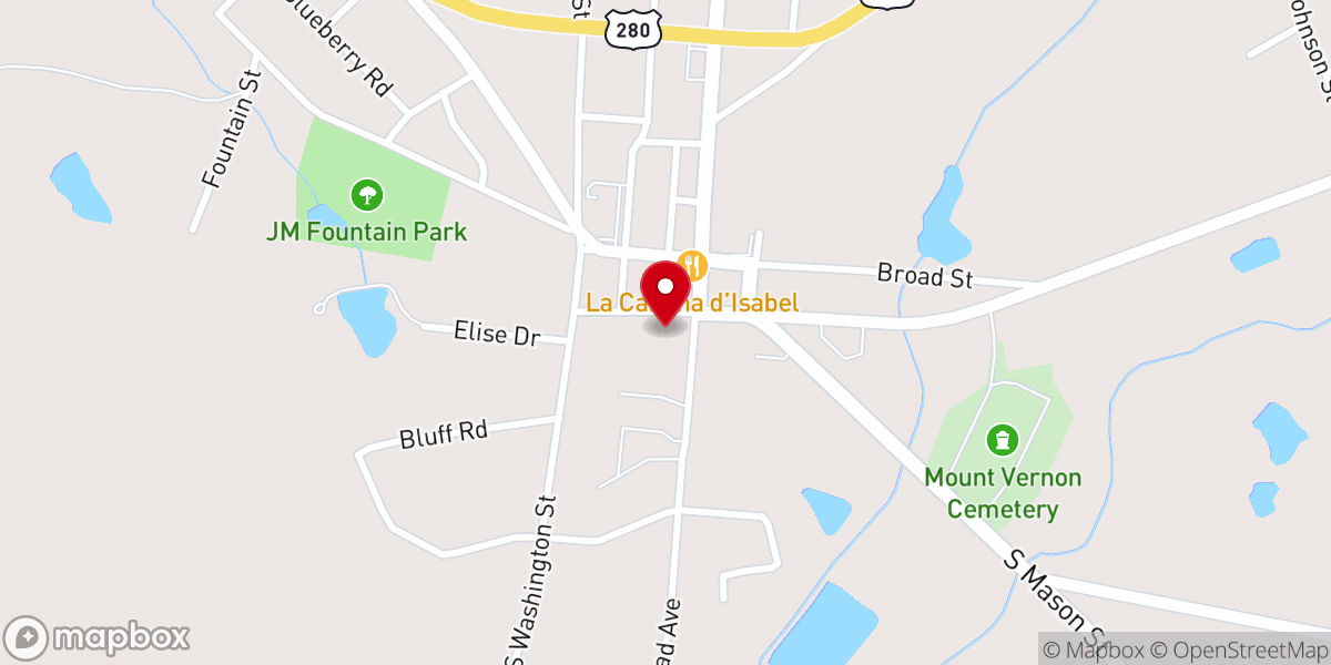 Map showing location of John E Morrison & Associates PC