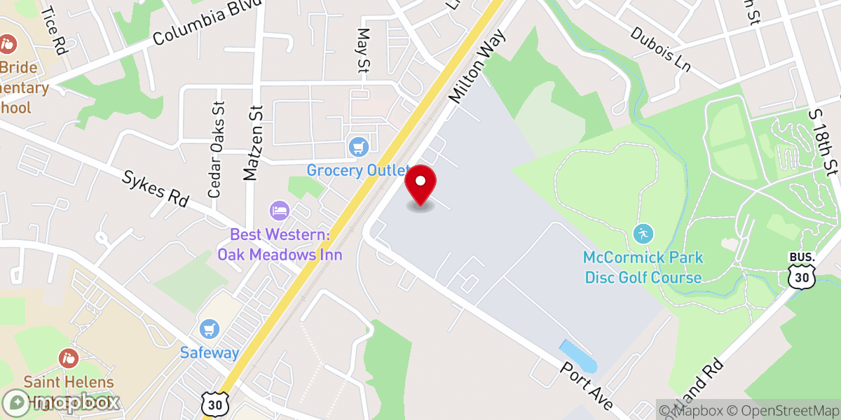 Map showing location of McCormick Park
