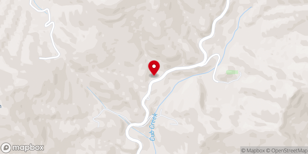 Map showing location of Grace Baptist Church