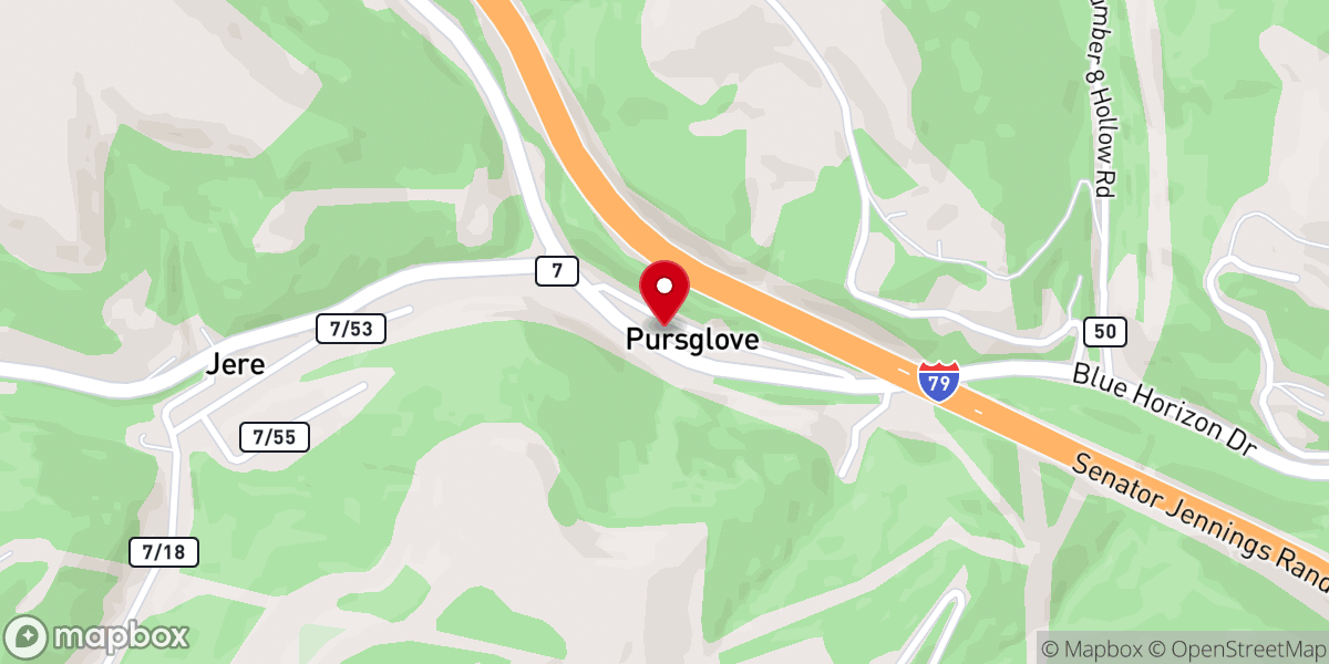 Map showing location of St Ursula Food Pantry & Outreach