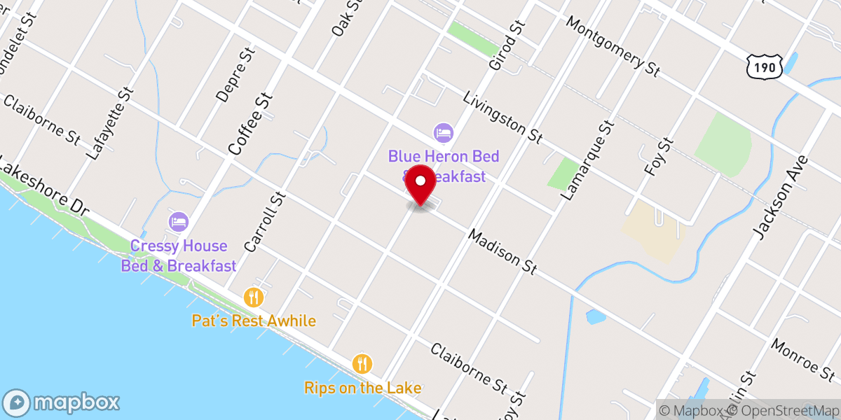 Map showing location of Restoration Community Church