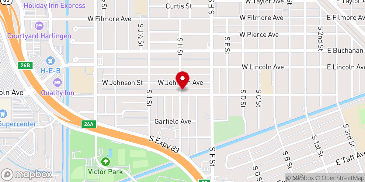 Map showing location of El Buen Samaritano Methodist