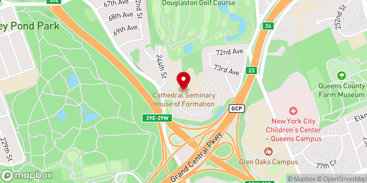 Map showing location of Diocesan Food Service