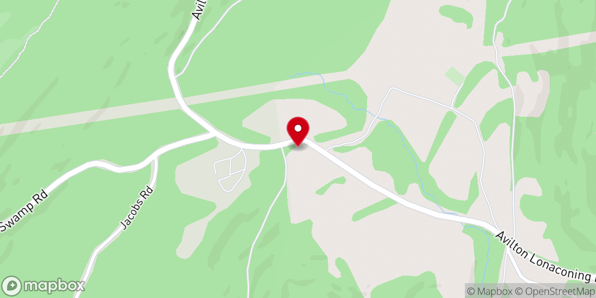 Map showing location of Georges Creek Church of the Brethern