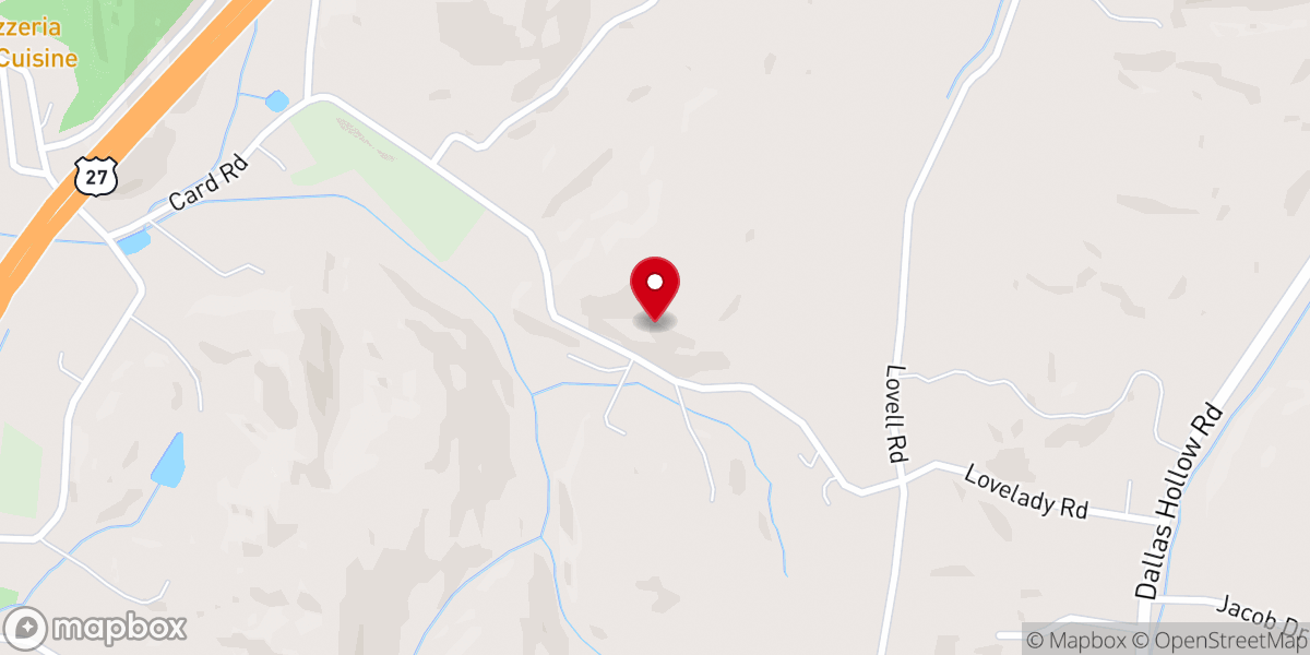 Map showing location of Deep Ministries Inc