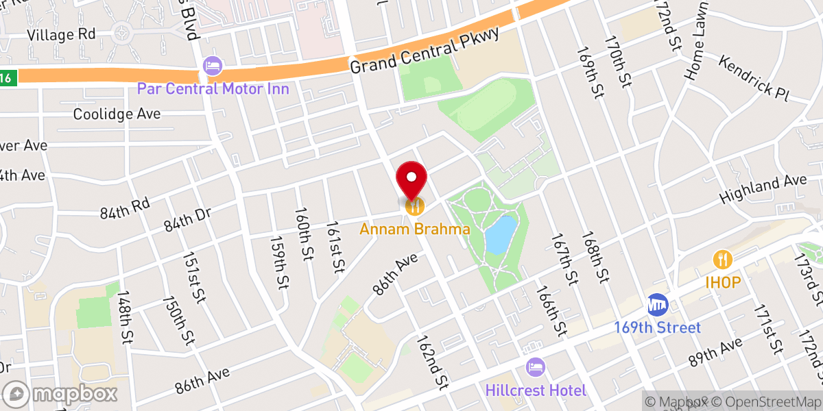 Map showing location of Saint Gerasimos Greek Orthodox Church
