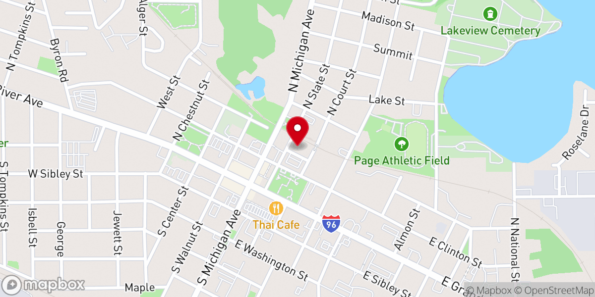 Map showing location of Ascend Church of Howell