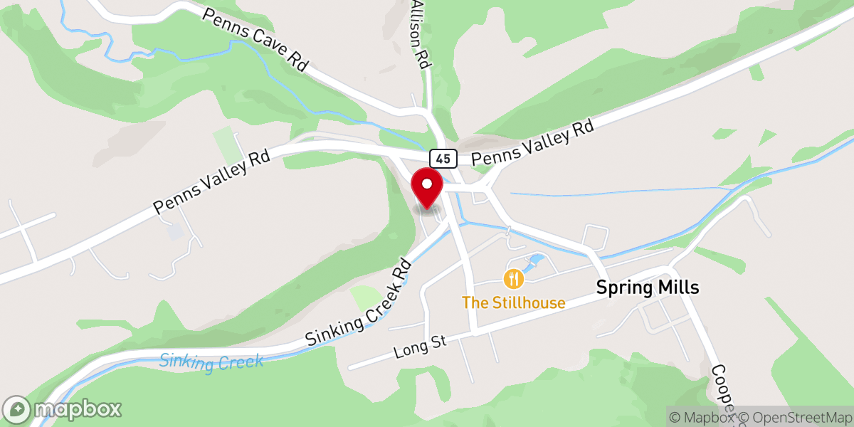 Map showing location of Old Gregg School Community Center