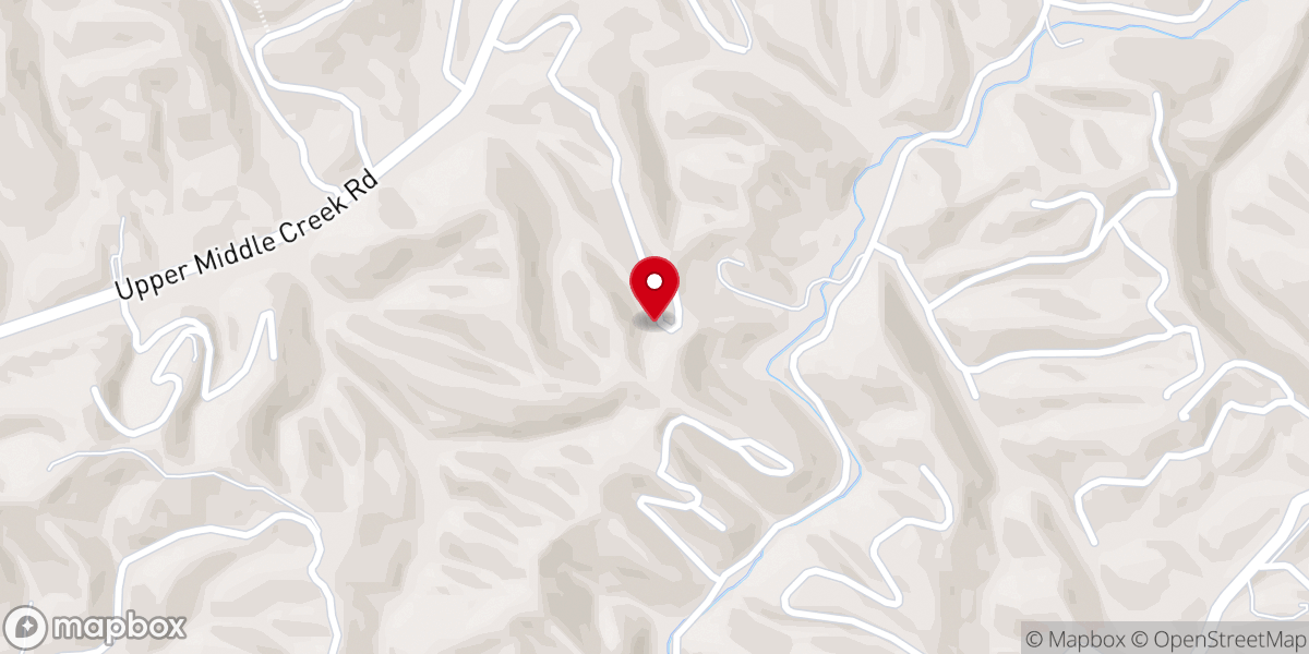 Map showing location of Country Pines Chapel