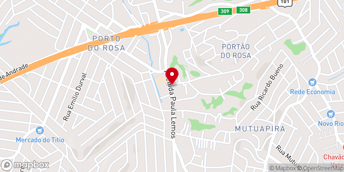 Map showing location of Igreja Nossa Senhora da Conceição