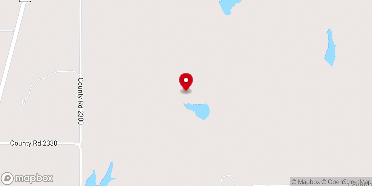 Map showing location of Land of God Church