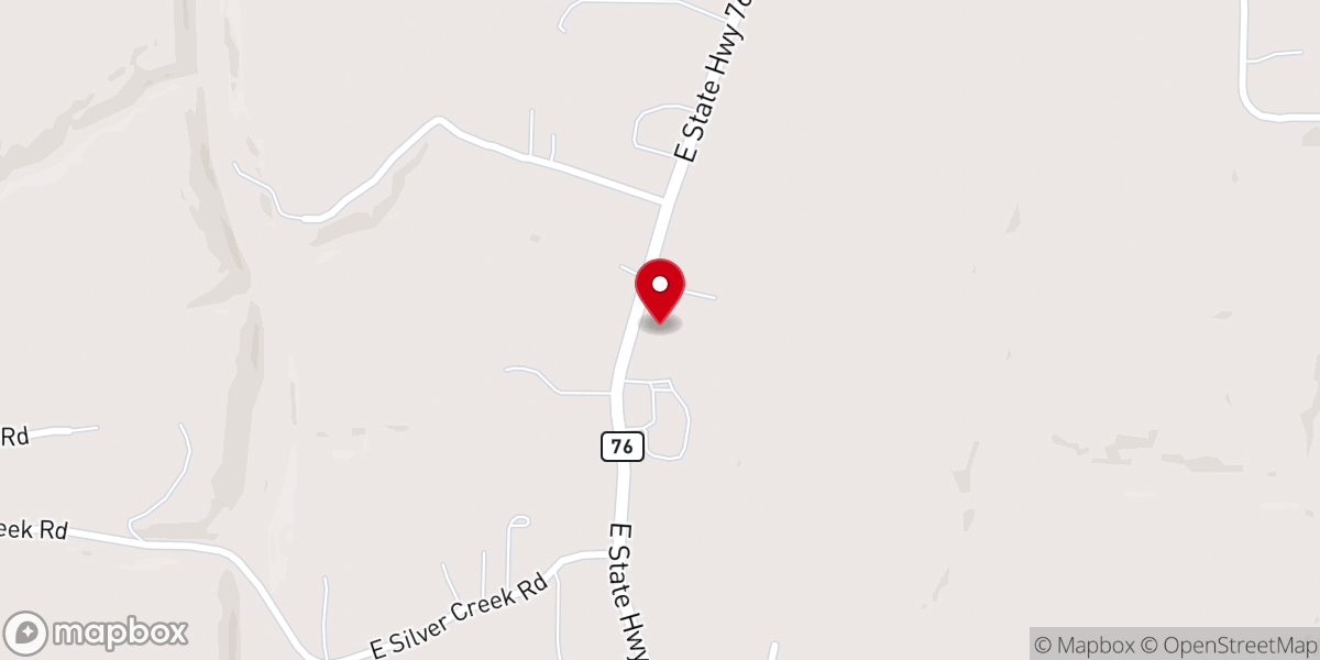 Map showing location of Sardis General Baptist