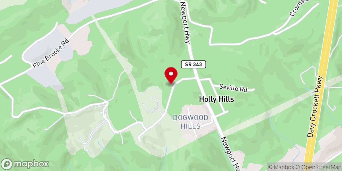 Map showing location of Statem Gap Church