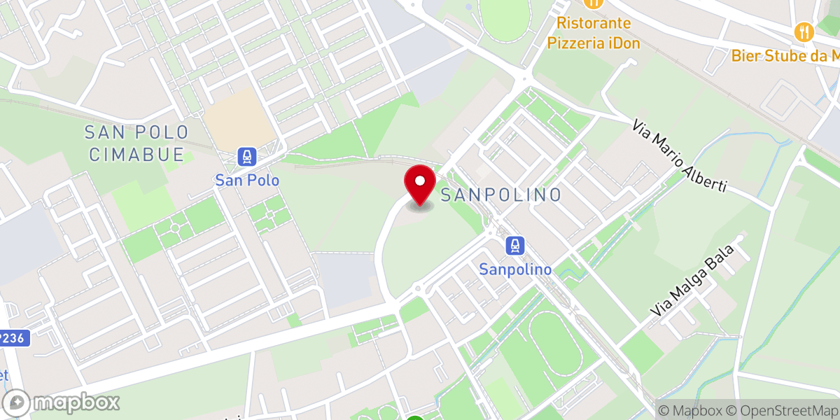 Map showing location of Oratorio Ortodosso Rumeno