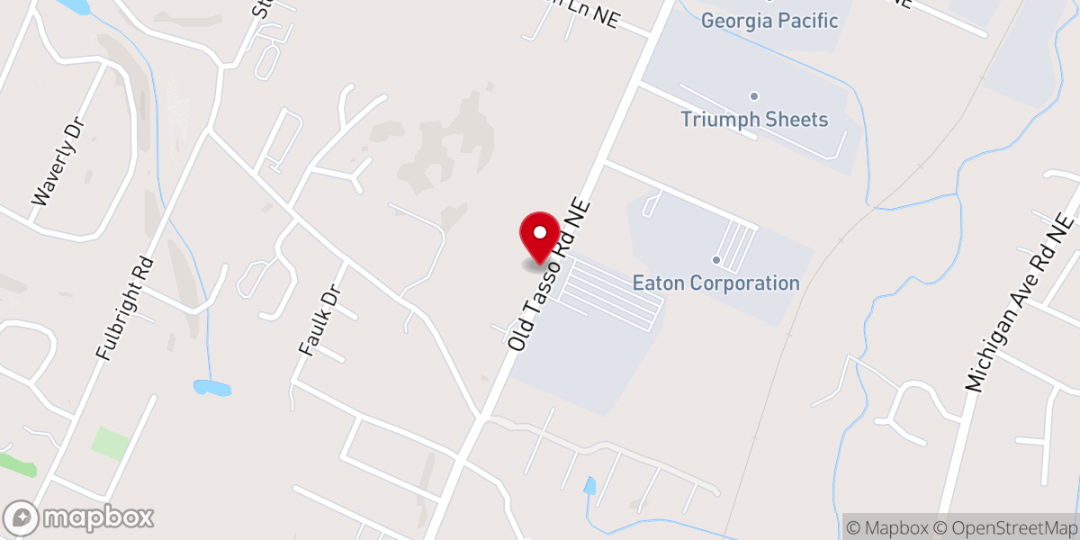 Map showing location of Unity Christian Ministries Inc