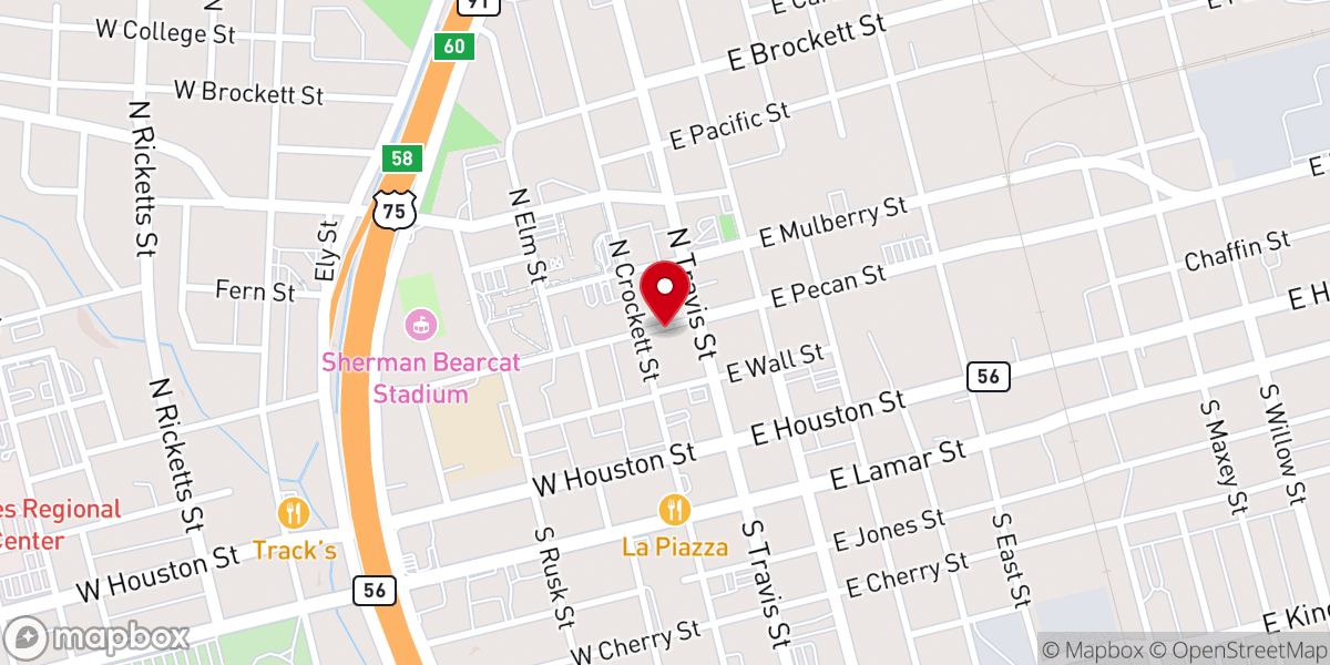 Map showing location of Mosaic