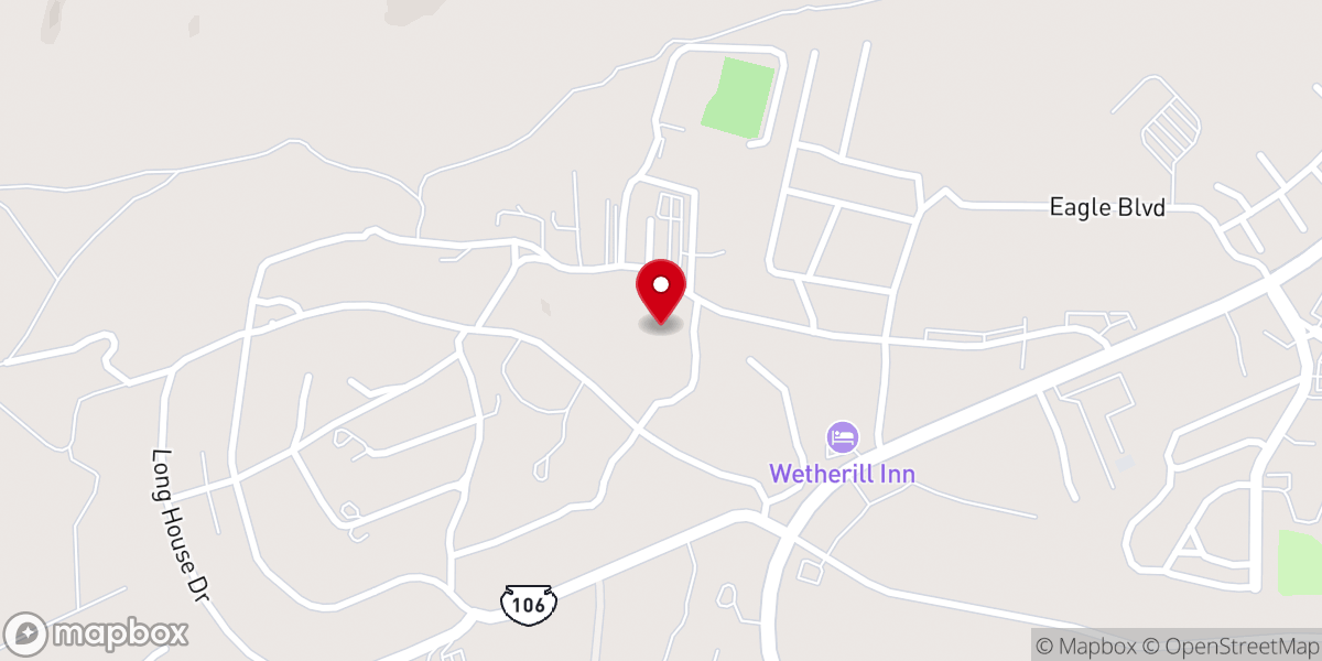 Map showing location of Presbyterian Church