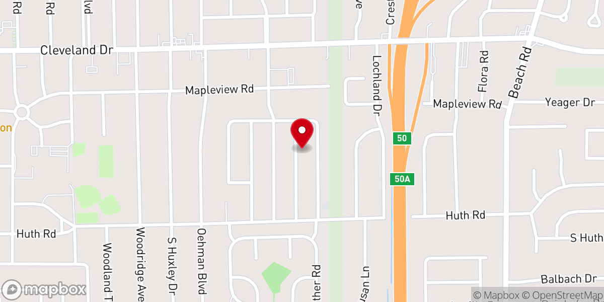 Map showing location of Friends of St Aloysius Gonzaga
