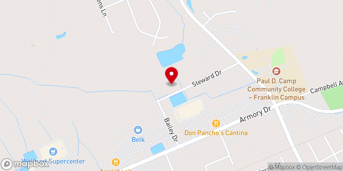 Map showing location of Celebration Church Franklin