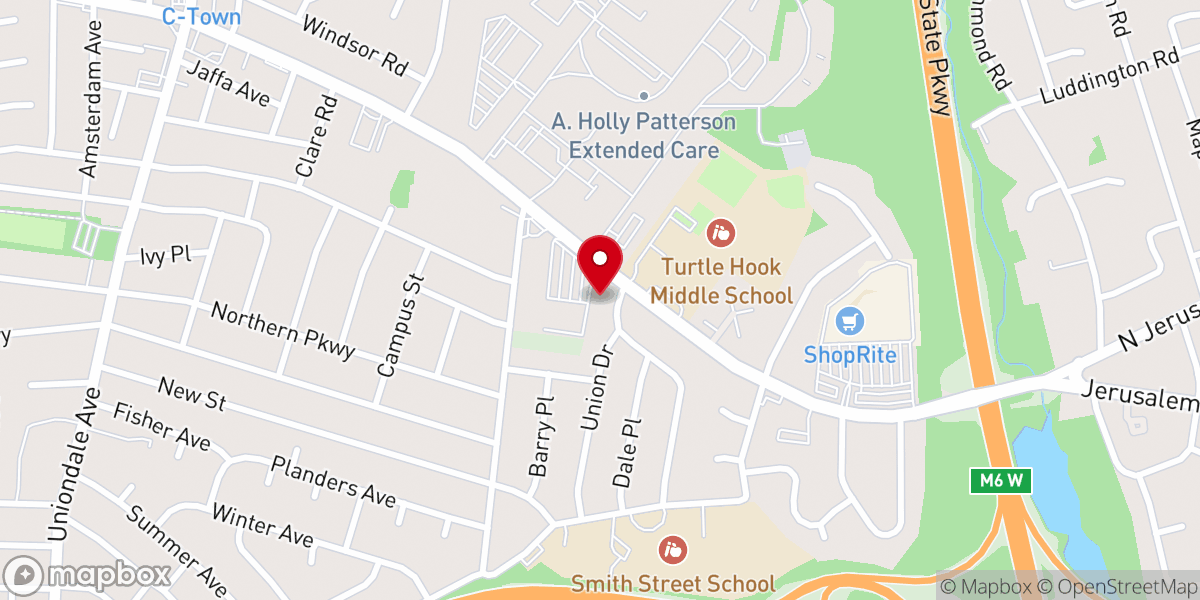 Map showing location of Grace Cathedral International
