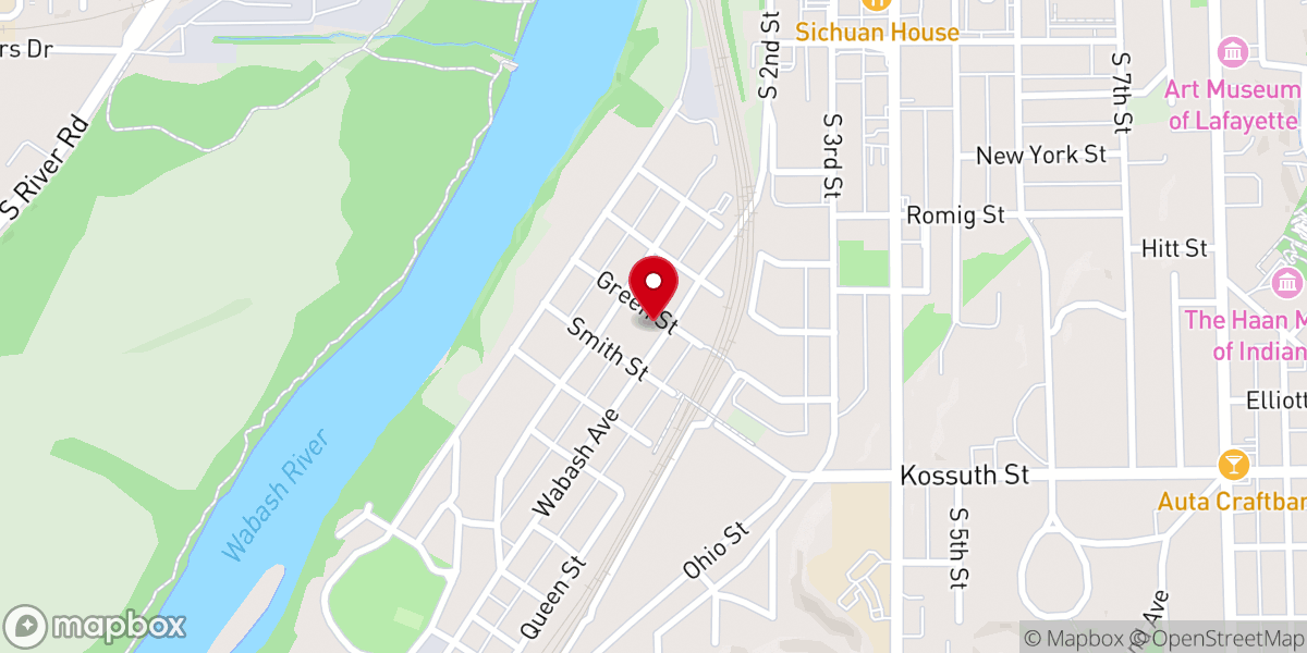 Map showing location of St Ann's Catholic Church & Shrine