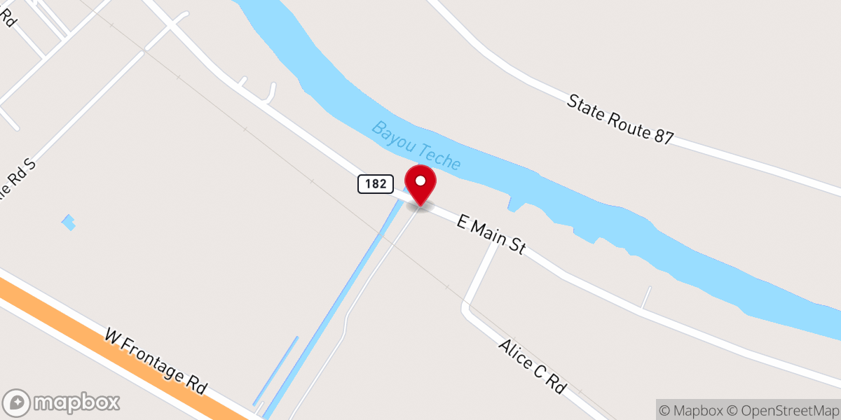 Map showing location of Parish Barn