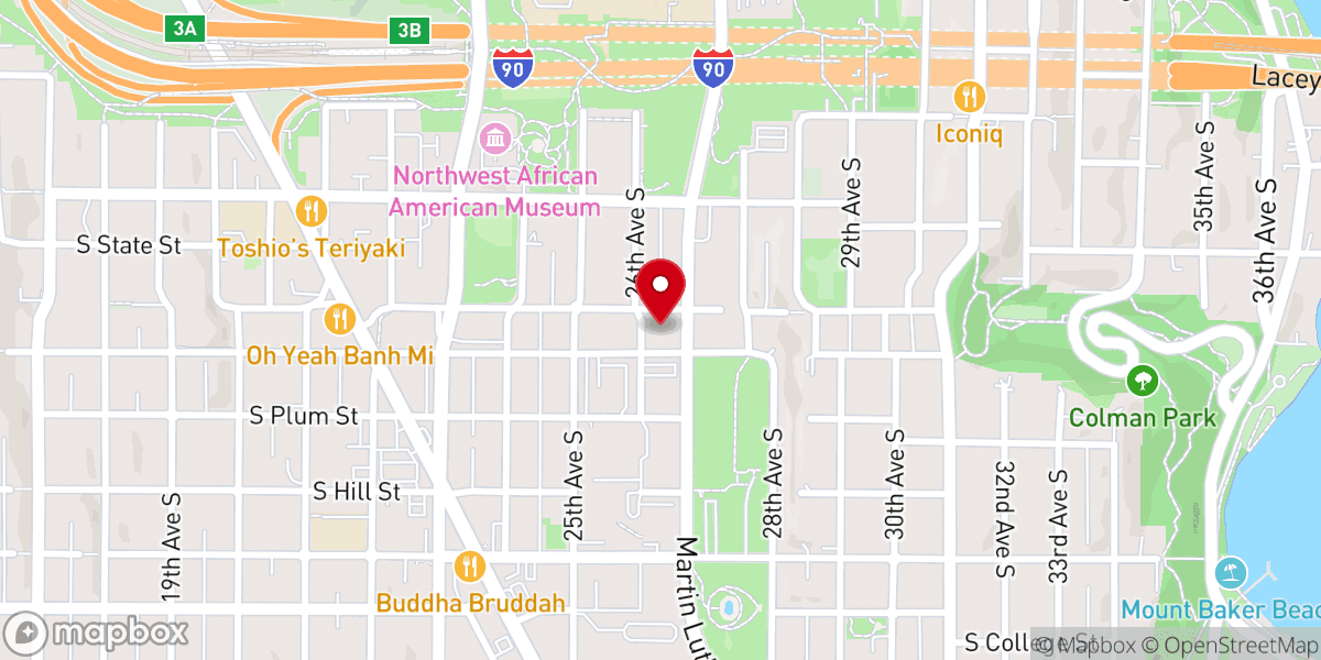 Map showing location of Holgate Church of Christ