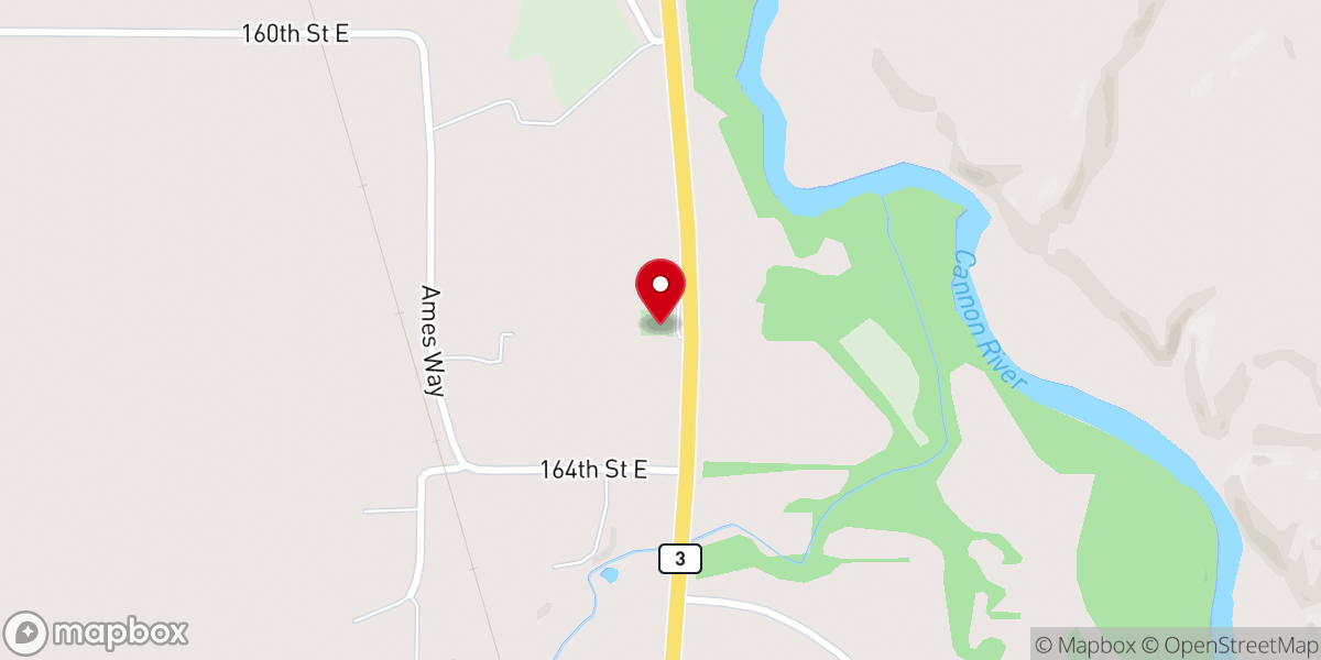 Map showing location of North Grove Church