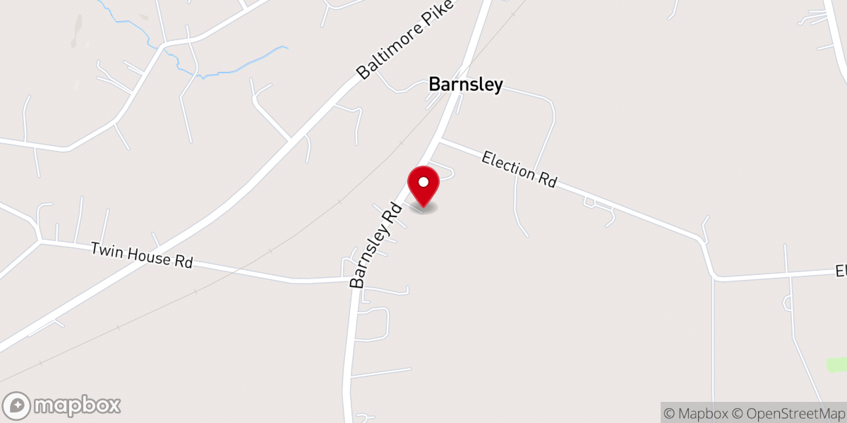 Map showing location of Oxford Church of God