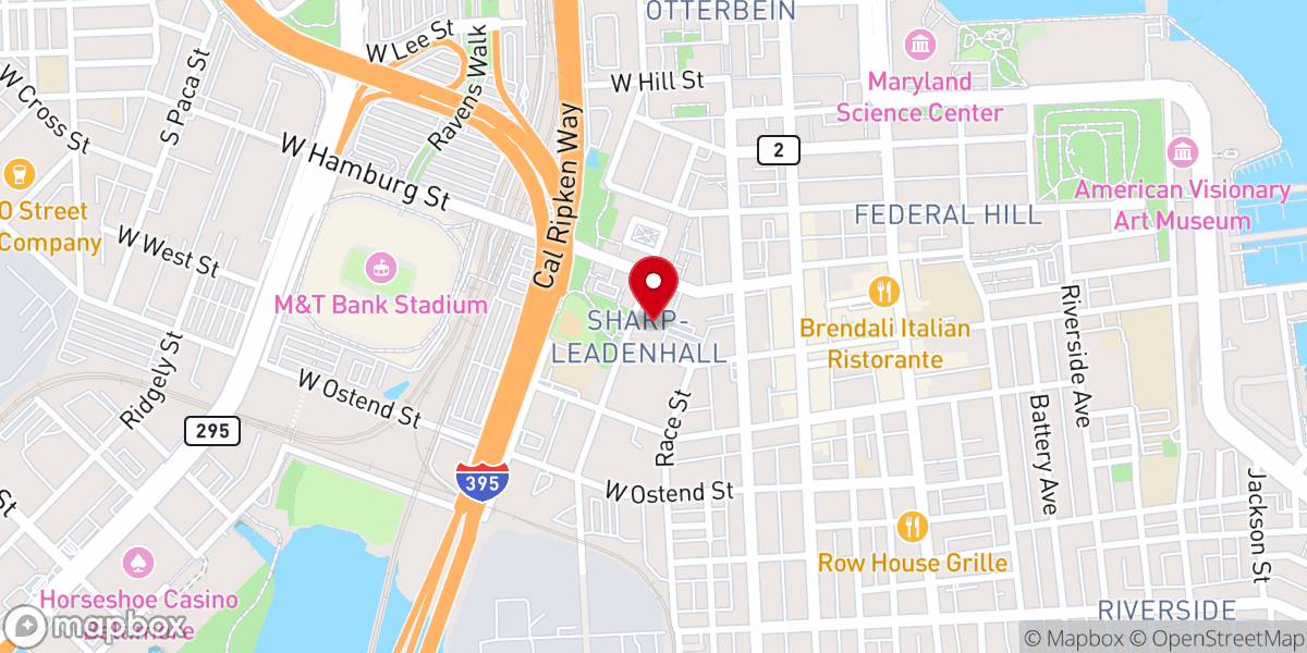 Map showing location of Leadenhall Baptist Church