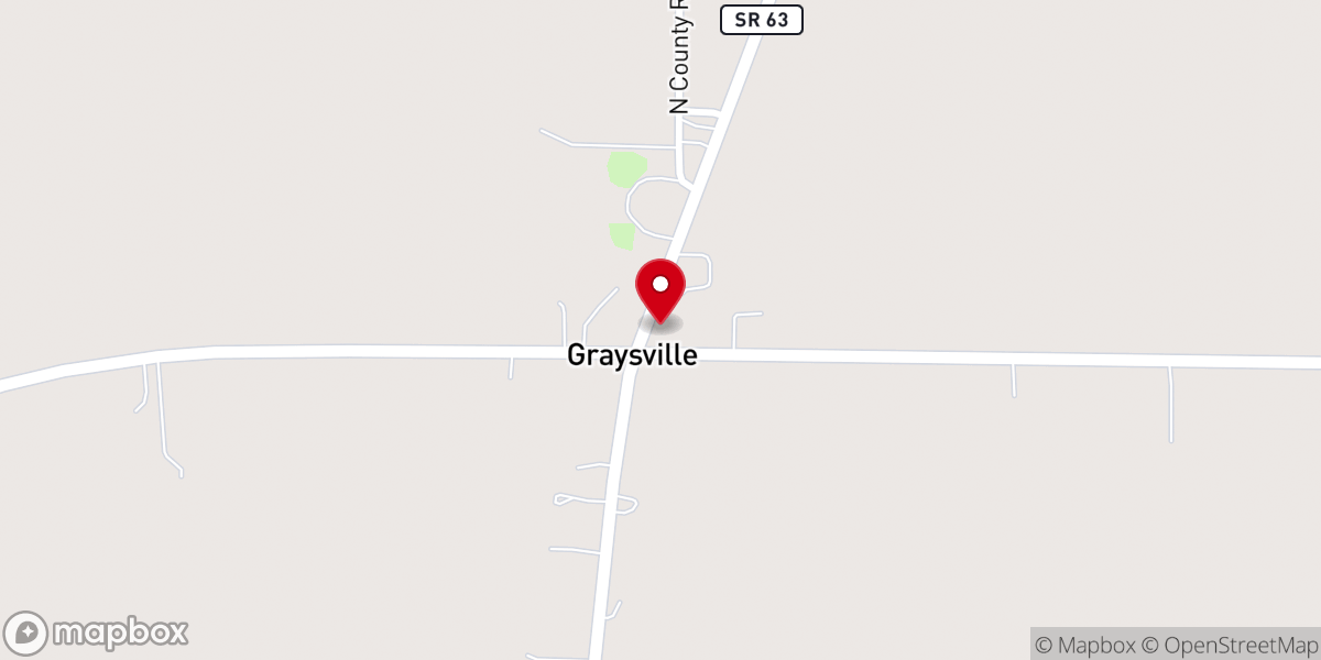Map showing location of Hunt Brothers Pizza