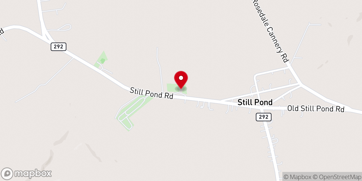 Map showing location of Still Pond United Methodist Church