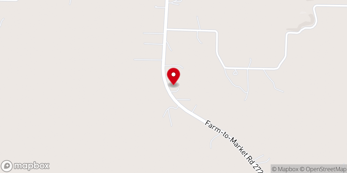 Map showing location of Inspiration Point Cowboy Church