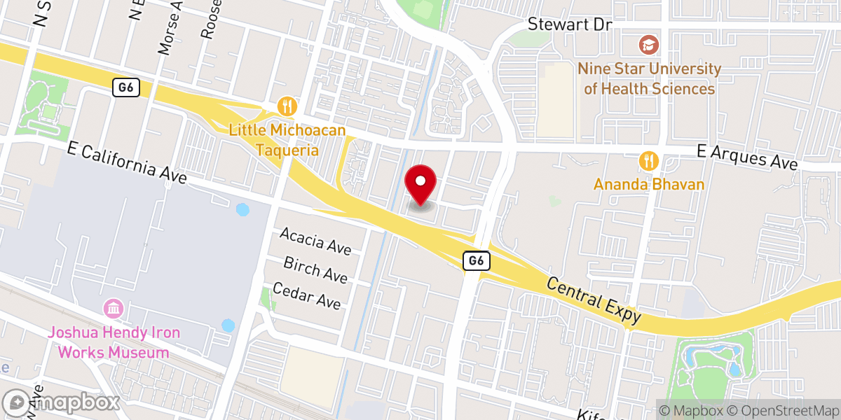 Map showing location of Korean Christian Science Church