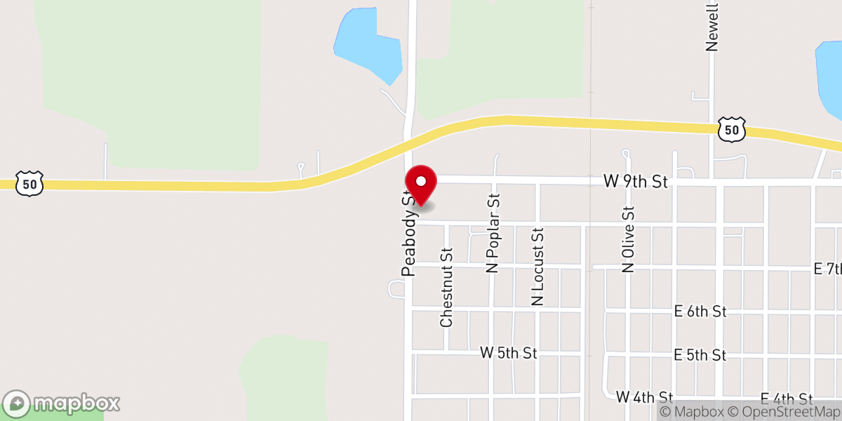 Map showing location of The Coneburg Grill and Pub