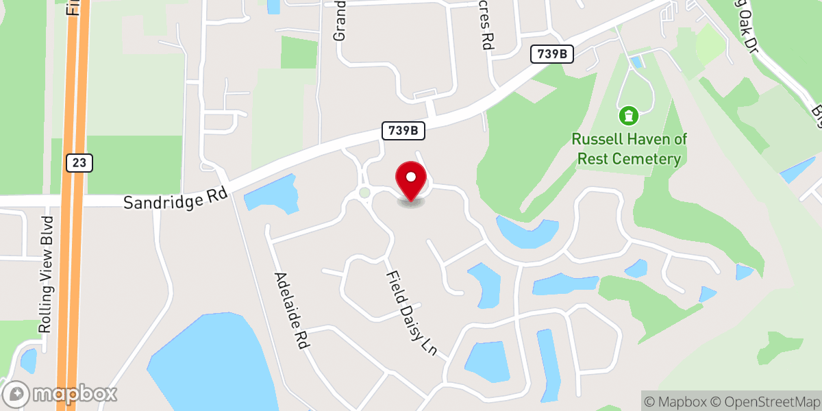 Map showing location of Issachar Ministries Inc