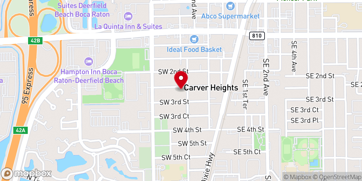 Map showing location of Emmanuel Christian Center Inc