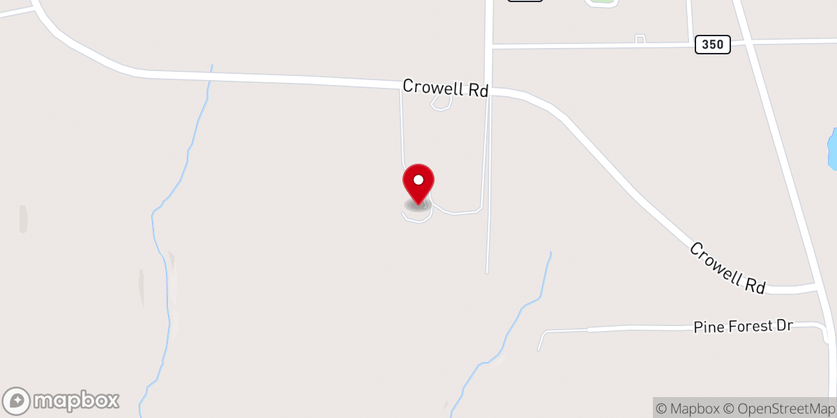 Map showing location of Nelson Farms
