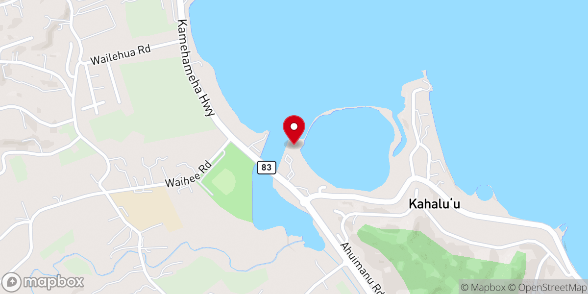 Map showing location of The Private Garden Aloha Ke Akua