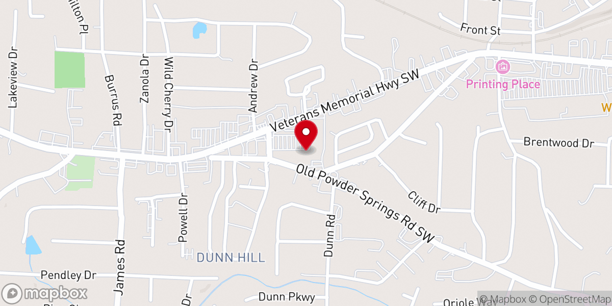 Map showing location of JUST BEFORE THE BREAK OF DAY PRAYER TEMPLE