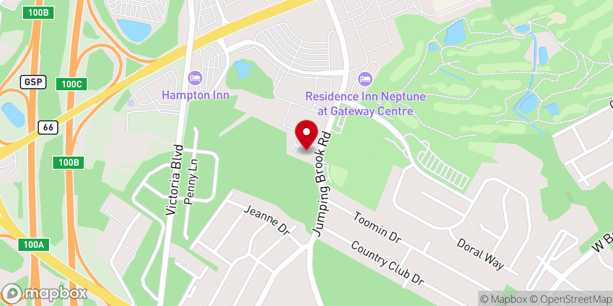 Map showing location of United Methodists of Greater New Jersey Conference - Mission & Resource Center