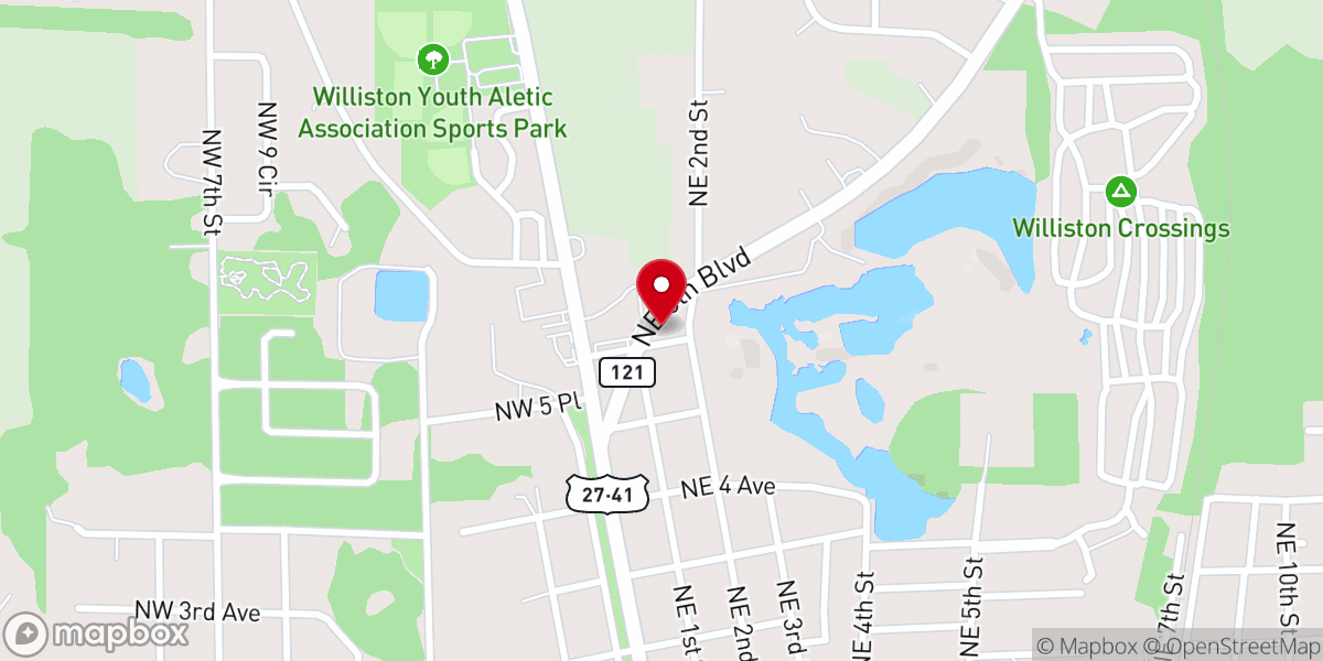 Map showing location of A/C Printing & Rubber Stamp