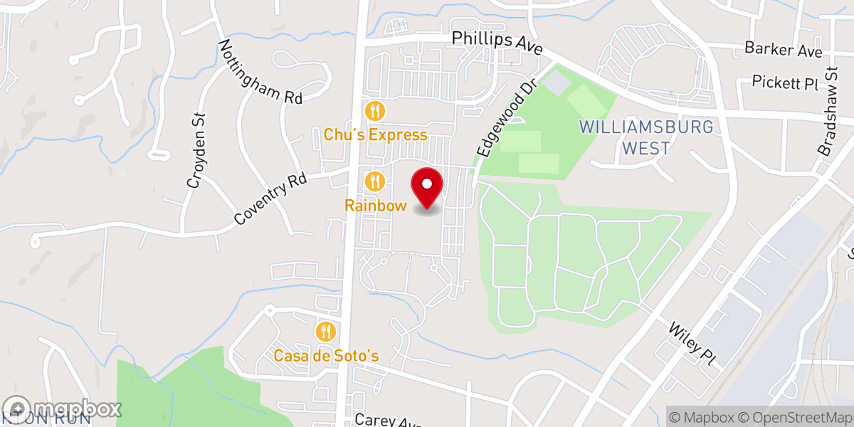 Map showing location of Connection Valley Church