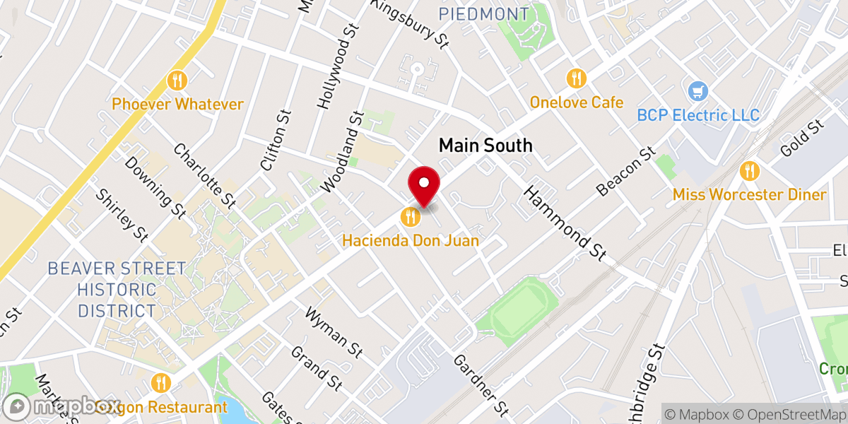 Map showing location of The Woo Inc